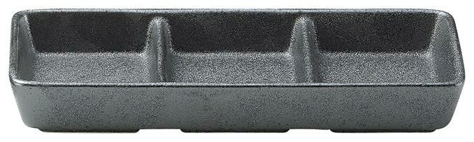 銀鱗 三つ仕切皿