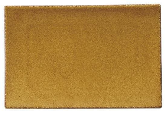 琥珀 21cm焼物皿