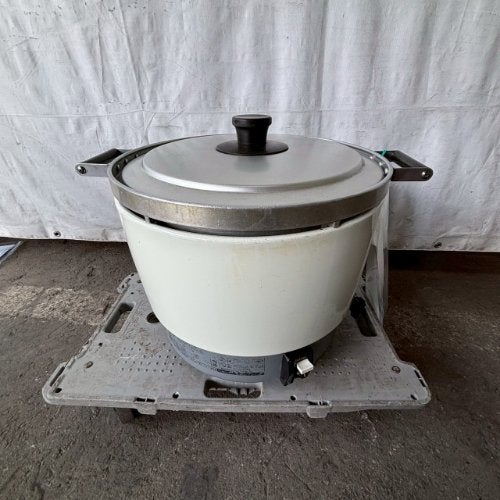 中古】ガス炊飯器 3.3升 パロマ PR-6DSS-1 幅513×奥行410×高さ407 都市
