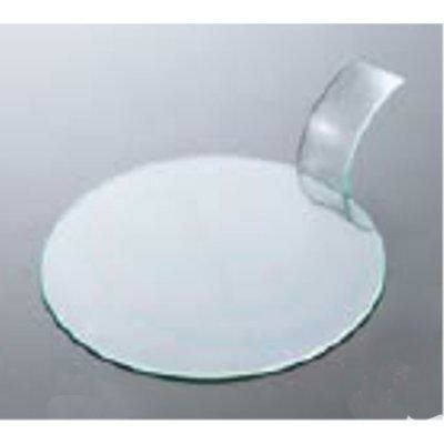 ソリア ディスクケーキプレート(100枚入) クリアグリーン