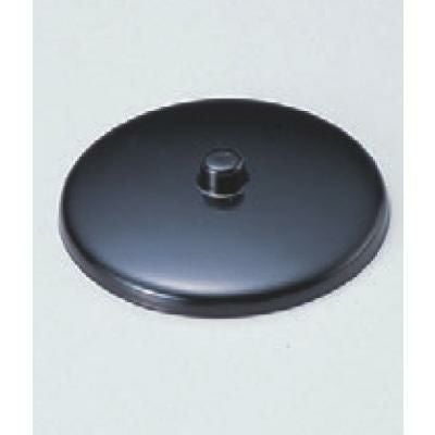 湯呑蓋 湯呑蓋(つまみ付)黒2.1寸