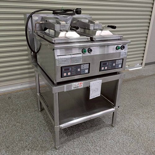 業界最長1年保証】【中古】自動餃子焼器 タニコー TZ-60GF-3 幅600