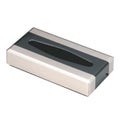 ティシュカバー D.X低型ティッシュボックス銀塗り分け