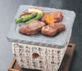 石焼プレート 阿蘇17cm角溶岩プレート