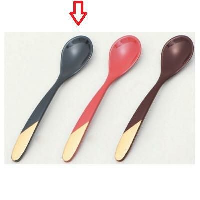 スプーン 新スプーン 黒に柄金