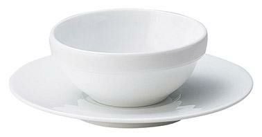 ノーブルホワイト 9cm浅口スタックボール