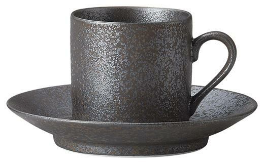 コーヒー碗皿 受皿(弥勒)(ノーブルホワイト)