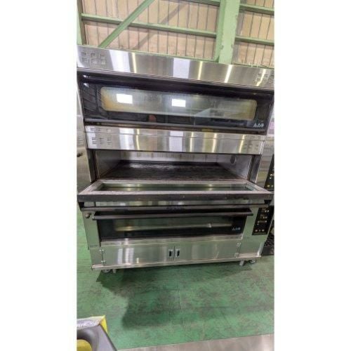 中古】デッキオーブン タカ商 RJDO-303 幅1725×奥行970×高さ1855 三相