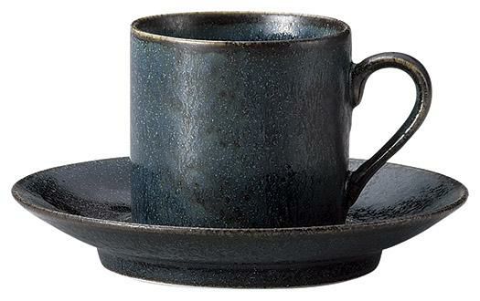 コーヒー碗皿 コーヒー碗(藍潤)(ノーブルホワイト)