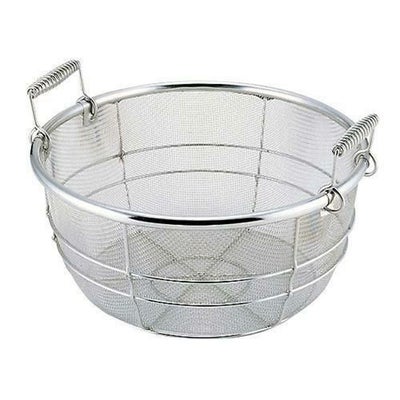 料理鍋用 揚げザル (手付) 33cm用