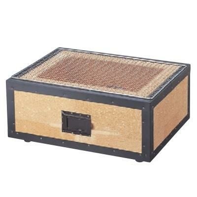 七輪 (中)4～8人用幅広(金網付)