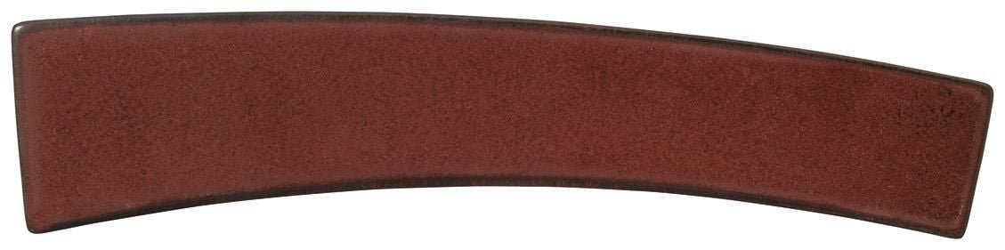 36cmアーチプレート(緋朱)フラット