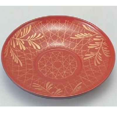 茶托 だるま茶托 朱武蔵野