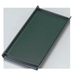 おしぼり受け (大)竹型おしぼり入れ グリーン乾漆 幅212mm×奥行103mm×高さ16mm