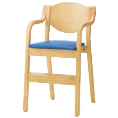 椅子CRES(クレス) 子供イス チルコ 幅415×奥行470×高さ750(mm) シート高475 肘高635(mm)