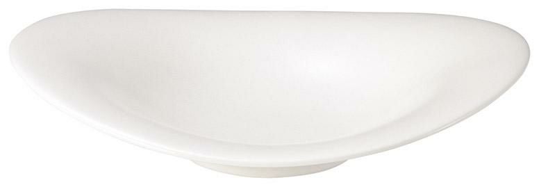 モワール 25cm丸パスタ(白菫) /パーティ大皿