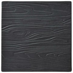 24cmスクエアプレート(ハマ付き)BKスクエアプレート