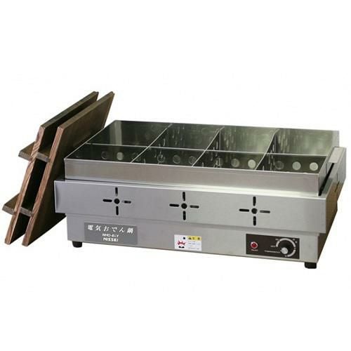 NHO-8LY ニッセイ 電気おでん鍋(8ッ切ロング) 内容積：21.5L 幅630×奥行335×高さ277(mm)