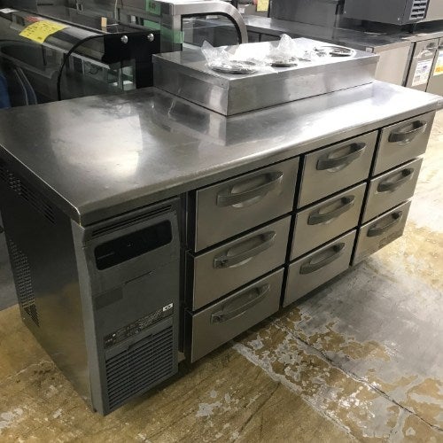 業界最長1年保証】【中古】冷蔵ドロワーコールドテーブル ホシザキ RT
