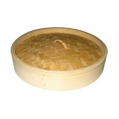 中華セイロ 蓋 21cm 竹製