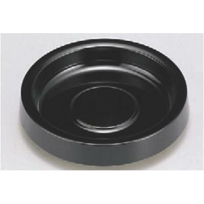 灰皿 丸型灰皿ブラック(中)