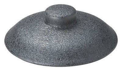 4 1/2インチココット 蓋レンジシルバーブラック