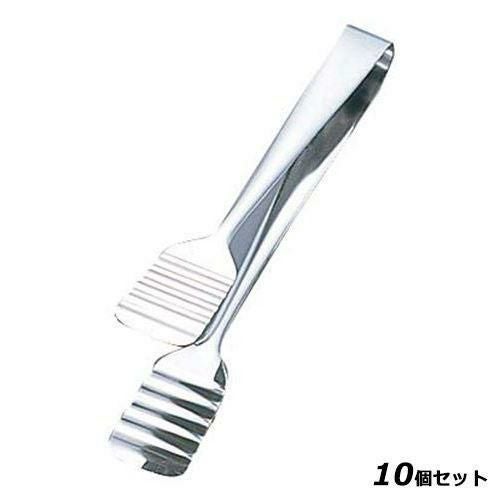 【10セット】T 18－0 ケーキトング 特大 215mm