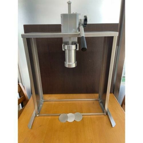 中古】プレス式手動モンブラン絞り機 (ステンレス枠) MontDeco 幅560