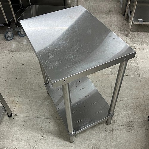 中古】作業台 BGなし マルゼン 幅600×奥行450×高さ800 【送料別途見積
