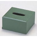 ティシュカバー (ミニ)ティッシュボックス淡グリーン乾漆