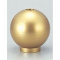 花器  球花器(高足)金塗 高さ182mm×直径:180