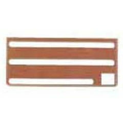 HACCP包丁差用カラープレート B(横)タイプ ブラウン