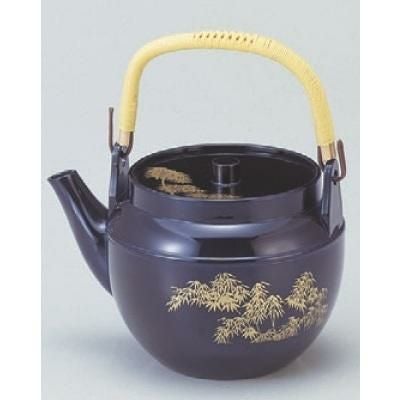 急須 【(中)瑠璃金竹(1L)】幅190mm×奥行150mm×高さ137mm×蓋(115φ)【食器】【プロ用】/小物送料対象商品