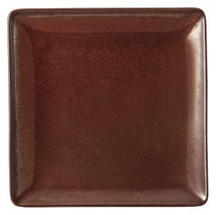 20cm四角皿(釉彩)角皿