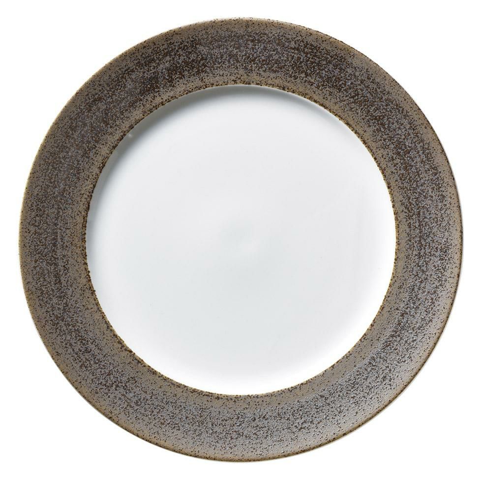 クレスト ブラウン 27cmディナー(クレスト カラー) /パーティ大皿