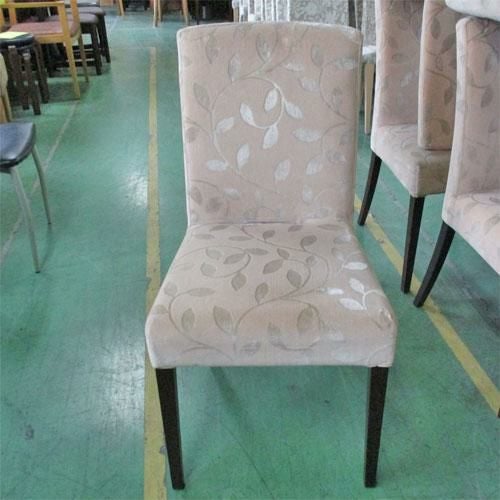 洋風イス ファブリック 花柄モカ 幅460×奥行480×高さ880