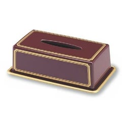 ティシュカバー (大)ティッシュボックスマロン天金(深型)