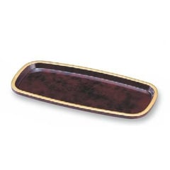 トレー 小判トレー八雲天金(中)
