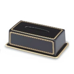 ティシュカバー  (大)ティッシュボックス黒天金(深型) 幅308mm×奥行175mm×高さ103mm