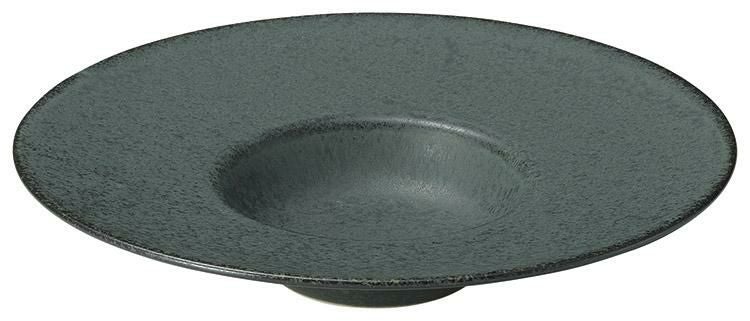 フリーシリーズスープセレクション 黒滴 24cm平型スープ