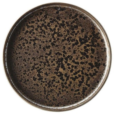 7.5丸浅口切立皿金麗