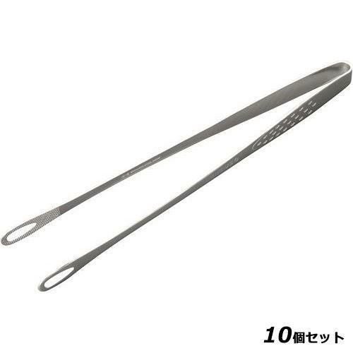 【10セット】18-8 仙武堂 焼肉トング 中