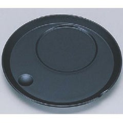 茶こし 丸茶碗蒸し台 黒乾漆