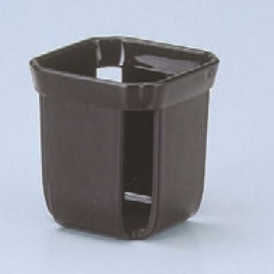 おしぼり受け おしぼり&伝票立て 茶パール