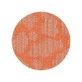 コースター 丸コースターエコマット オレンジ雲 スポンジ無