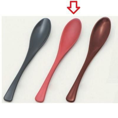 スプーン かゆスプーン 朱塗