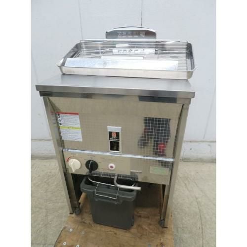 中古】ガスフライヤー サミー DF-025 幅540×奥行600×高さ800 【送料