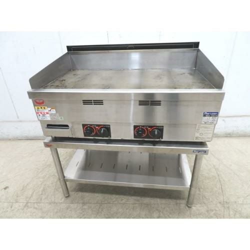 マルゼン■ガスグリドル 業務用/新品】【マルゼン】ガスグリドル デリカ向け MGG-D096 幅900