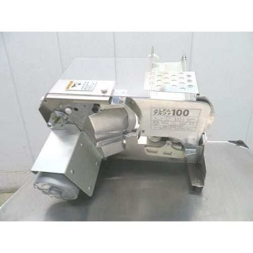 中古】自動式パンスライサー ハクラ精機 A-100 幅595×奥行530×高さ440