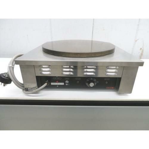 業務用/新品】エイシン 電気 クレープ焼器(一連)EC-2000 幅500×奥行500
